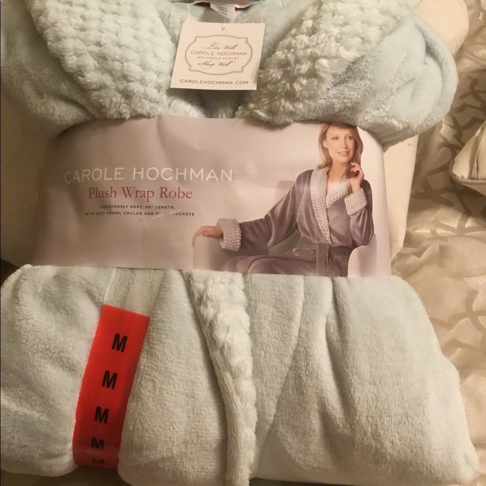 Carol Hochman Plush Wrap Robe
